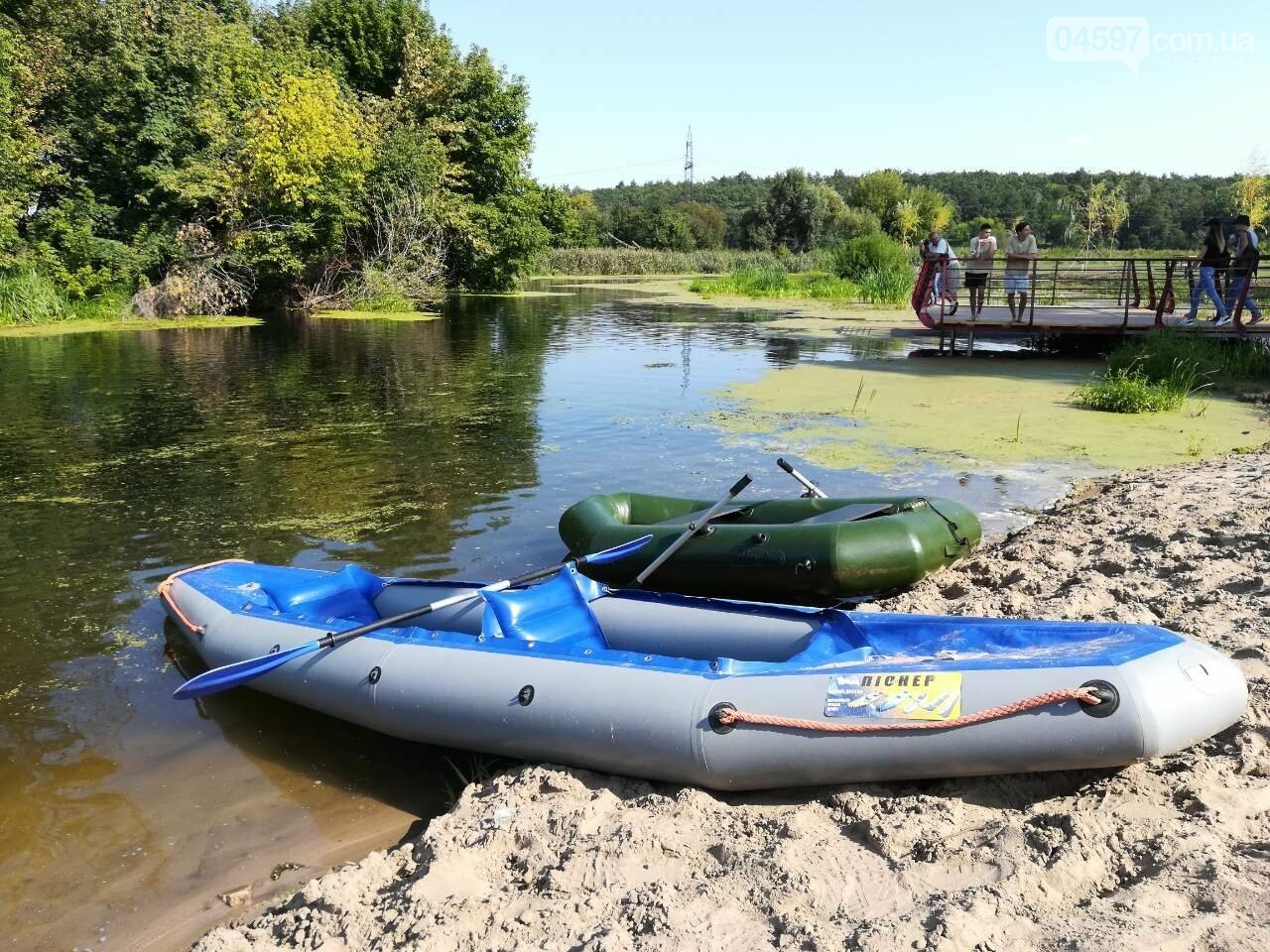 На річці Ірпінь відновили судноплавство, фото-2 На річці Ірпінь відновили судноплавство, фото-2