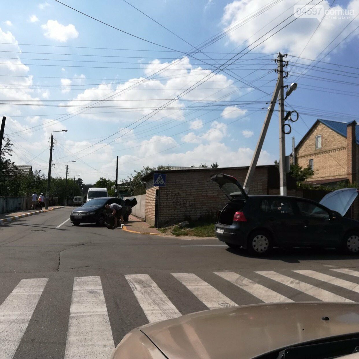 Чергове ДТП на перетині вул. Громадянської та Озерної, фото-2 Чергове ДТП на перетині вул. Громадянської та Озерної, фото-2