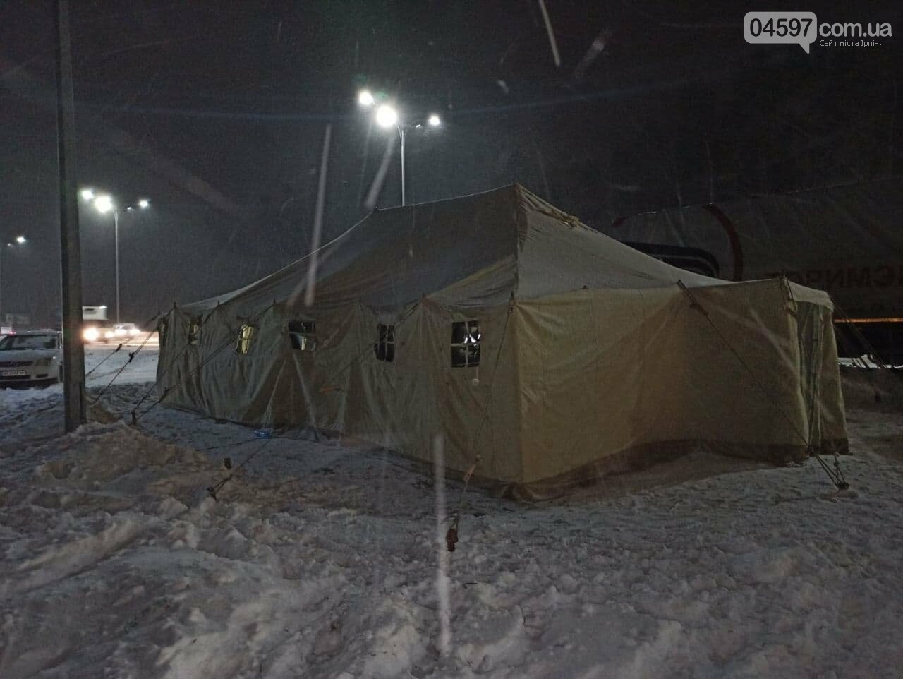 Пункти обігріву на в'їзді до Києва Пункти обігріву на в'їзді до Києва