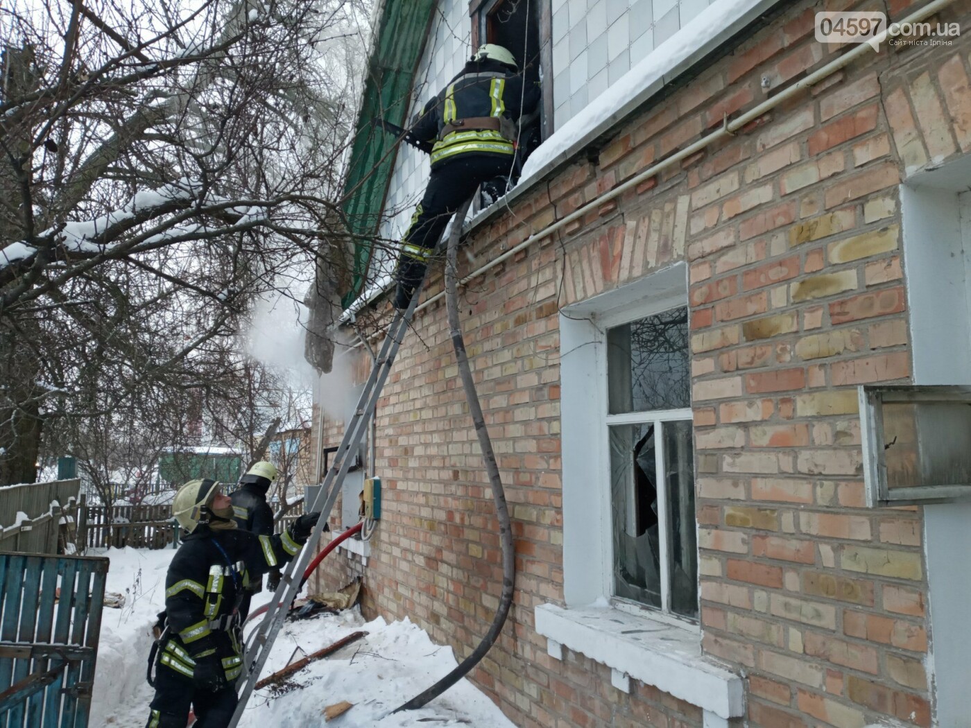 Пожежа в Гостомелі