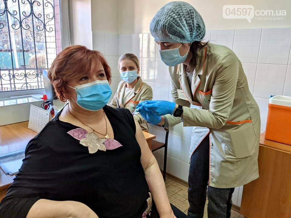 У Бучанській ОТГ успішно старутвала кампанія з вакцинації проти covid