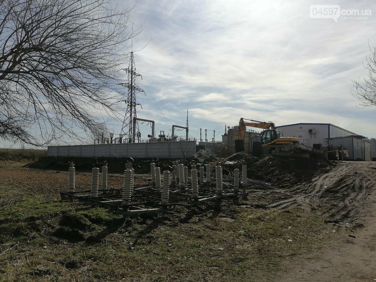 Ремонт електростанції в Гостомелі