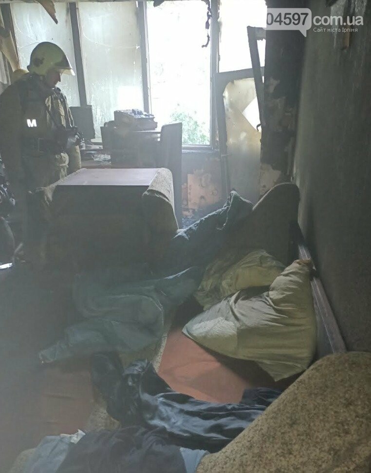 В Бучі під час пожежі загинув чоловік