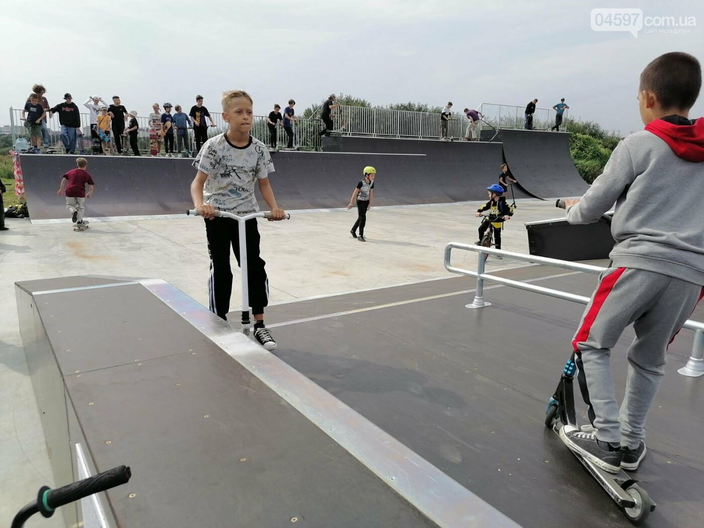 В Ірпені відкрили найбільший скейт-парк на Київщині