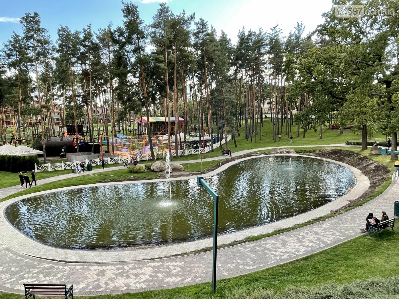 В Ірпені відновили озеро в парку