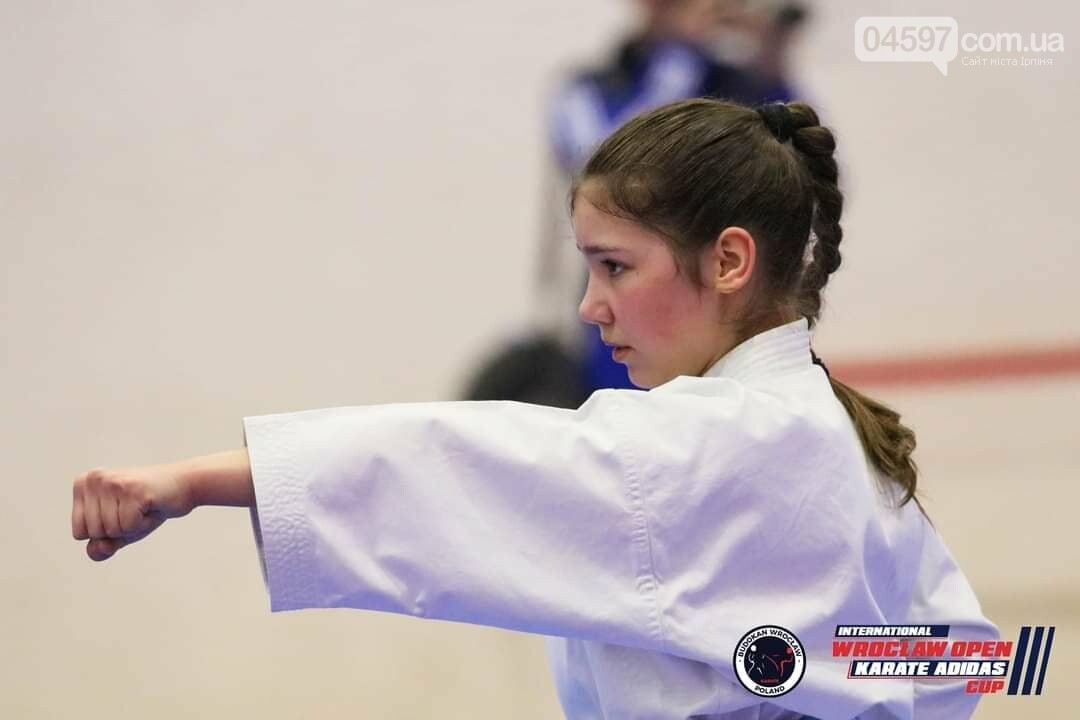 12-річна ірпінчанка стала чемпіонкою карате на турнірі у Польщі