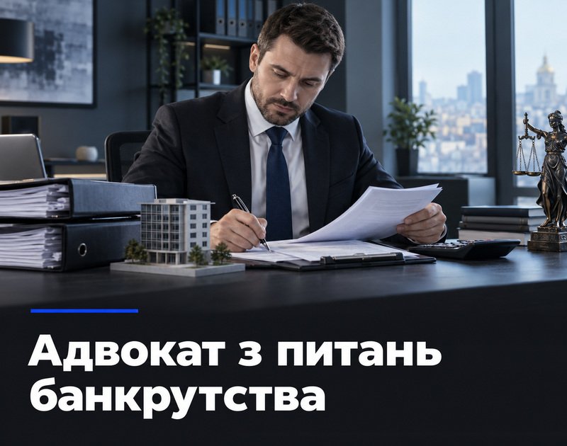 Адвокат з питань банкрутства у Ірпені
