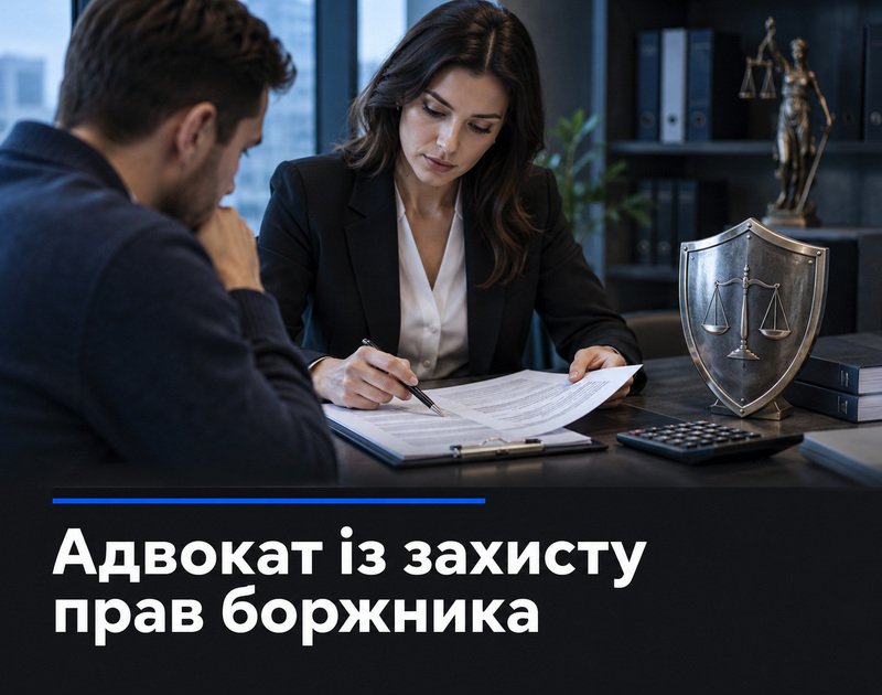 Адвокат із захисту прав боржника у Ірпені