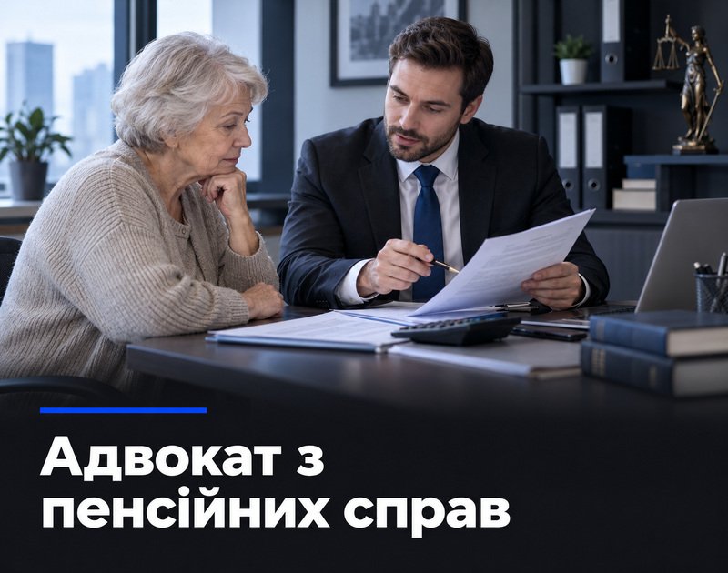 Адвокат з пенсійних справ у Ірпені
